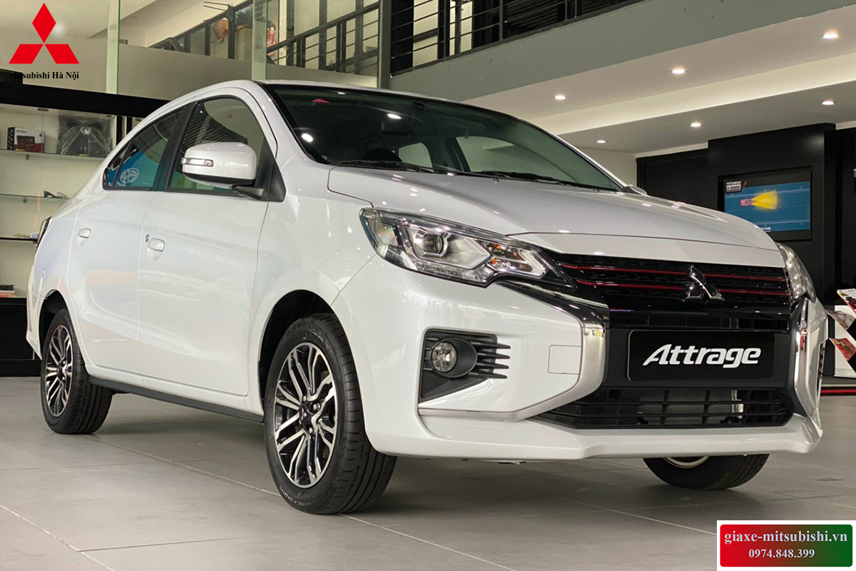 Mitsubishi Attrage 2024 CVT màu trắng
