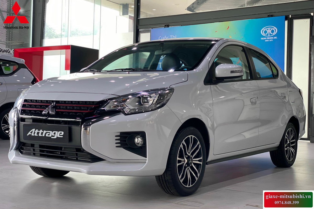 Mitsubishi Attrage 2024 CVT màu trắng