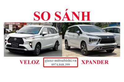 So sánh xe Mitsubishi Xpander và Toyota Veloz