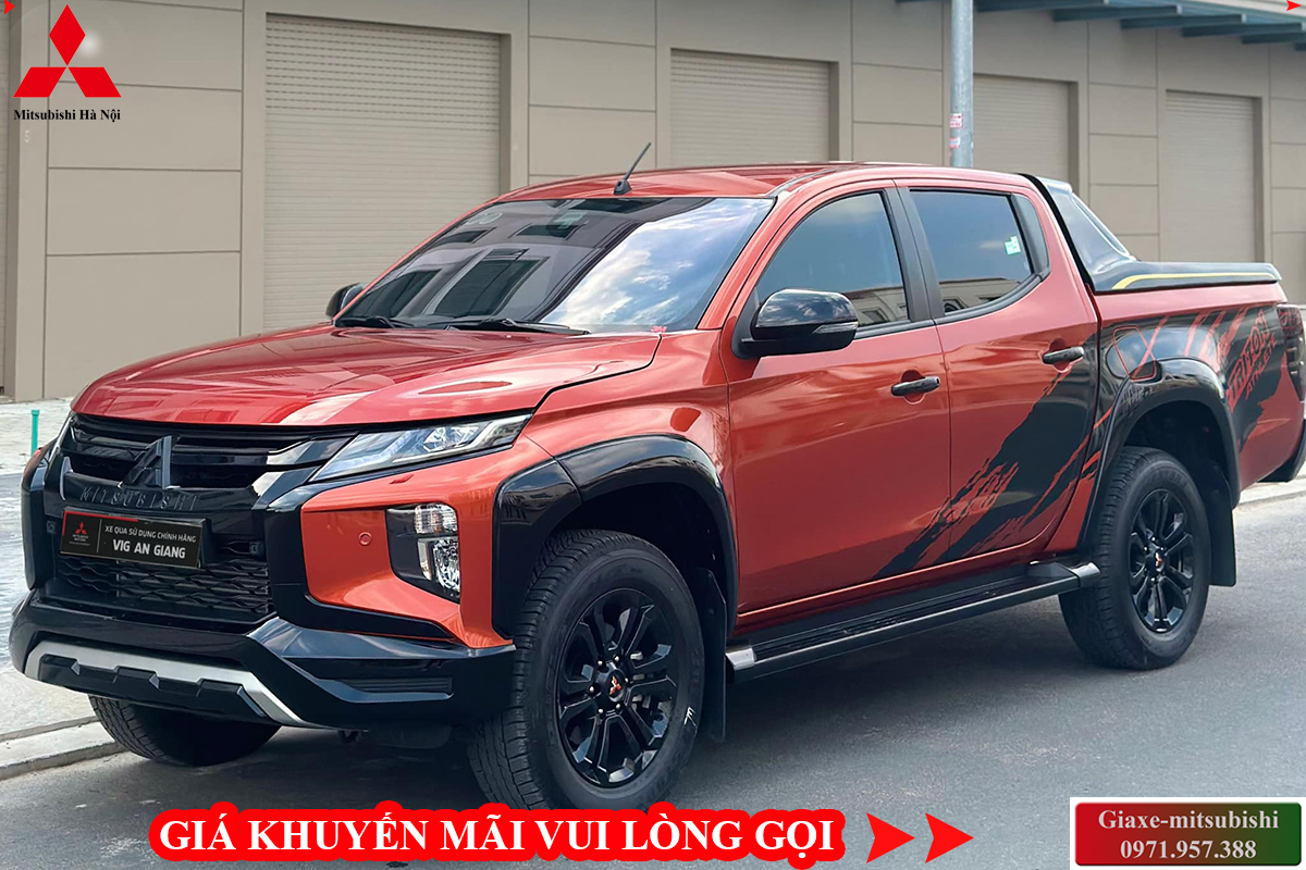 Xe bán tải mitsubishi triton 4x4 at