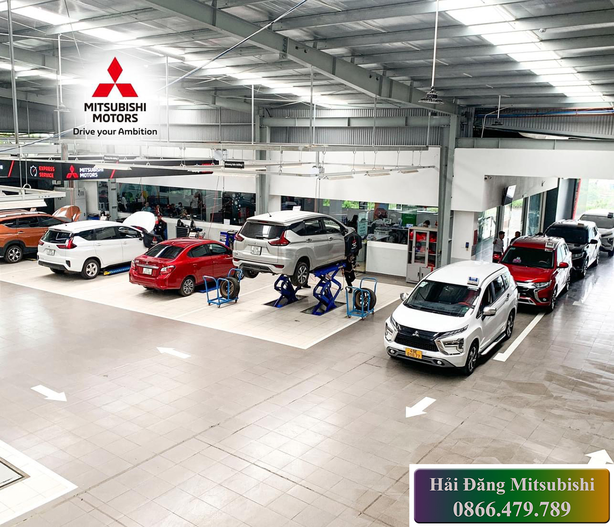 Xưởng dịch vụ Mitsubishi Lâm Đồng