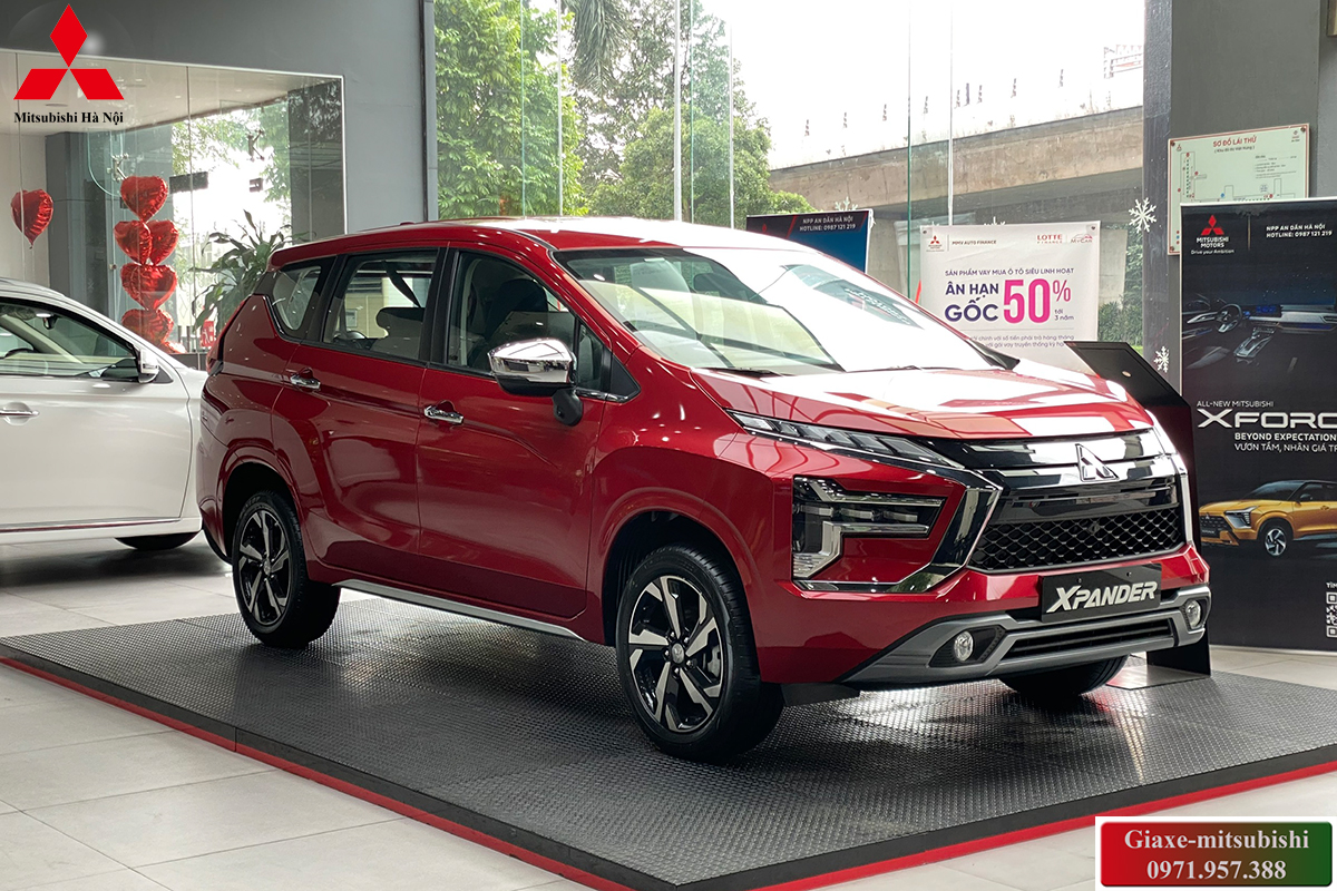 Mitsubishi xpander 2024 premium màu đỏ