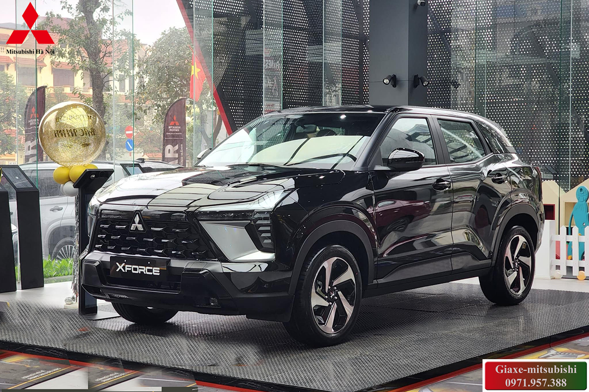 xforce-mau-trang xe Mitsubishi Xforce Premium màu đen