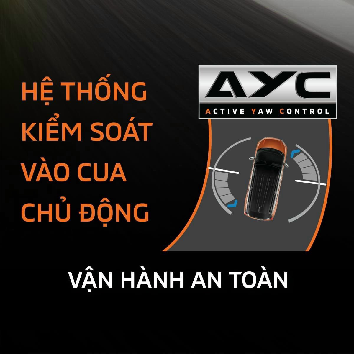 Hệ thống kiểm soát vào cua chủ động trang bị trên xe xpander Cross 2026