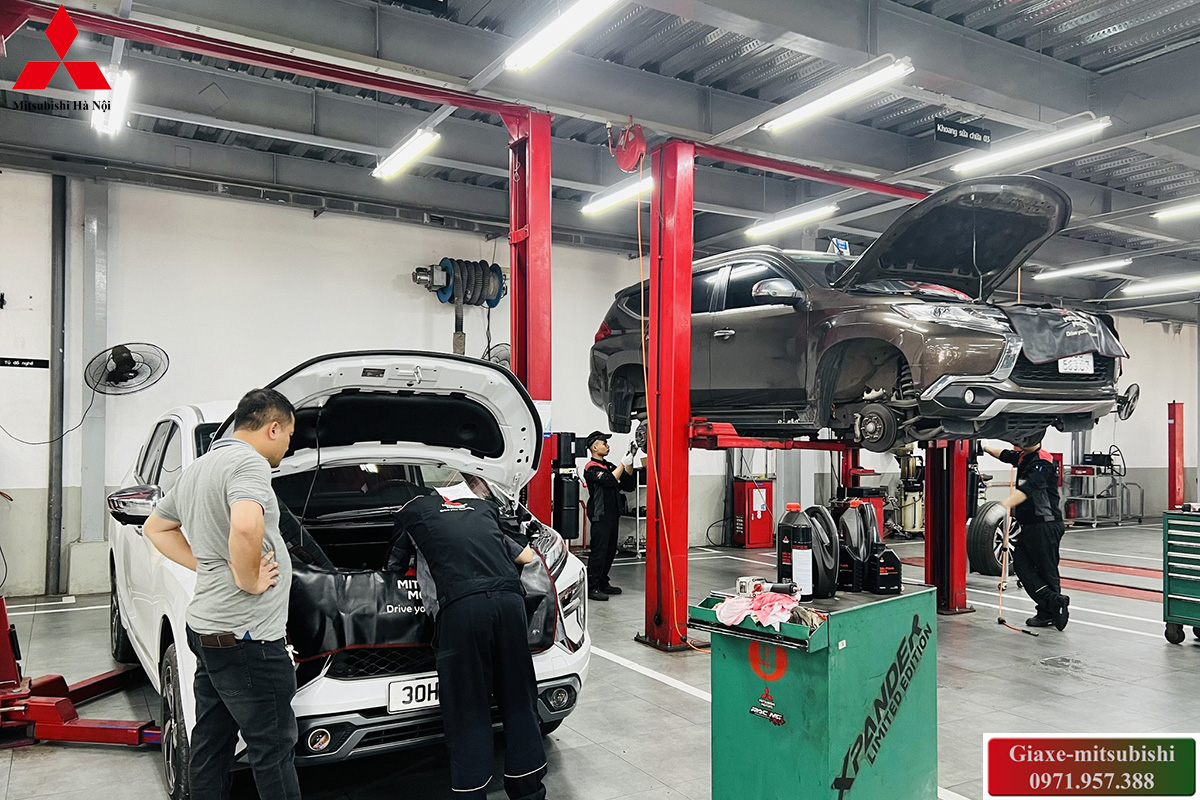 Xưởng dịch vụ Mitsubishi An Dân Long Biên