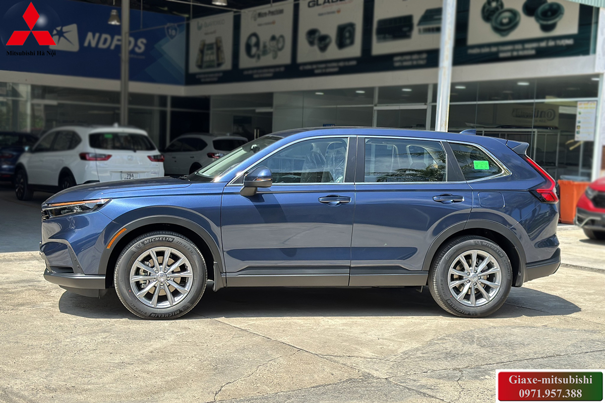 Xe honda CRV 2024 màu xanh ngọc