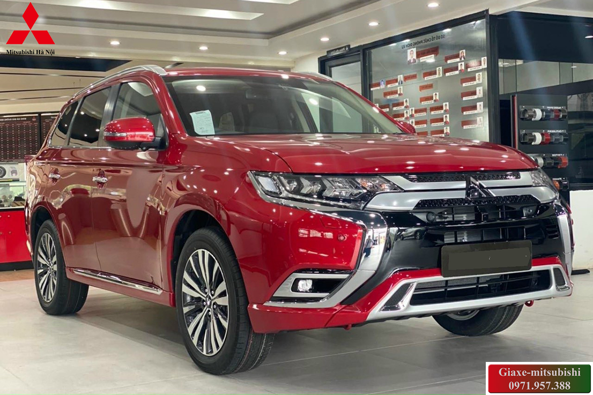 Xe Mitsubishi Outlander 2024 Premium màu đỏ
