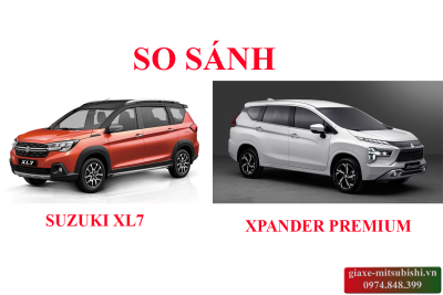 SO SÁNH MITSUBISHI XPANDER Vs SUZUKI XL7