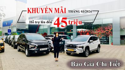 Báo giá xe Mitsubishi Xpander 2024 tháng 03