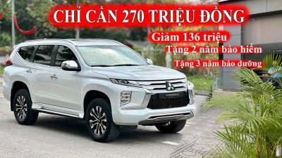 GIÁ XE PAJERO SPORT THÁNG 5/2024 BẤT NGỜ GIẢM 136TR