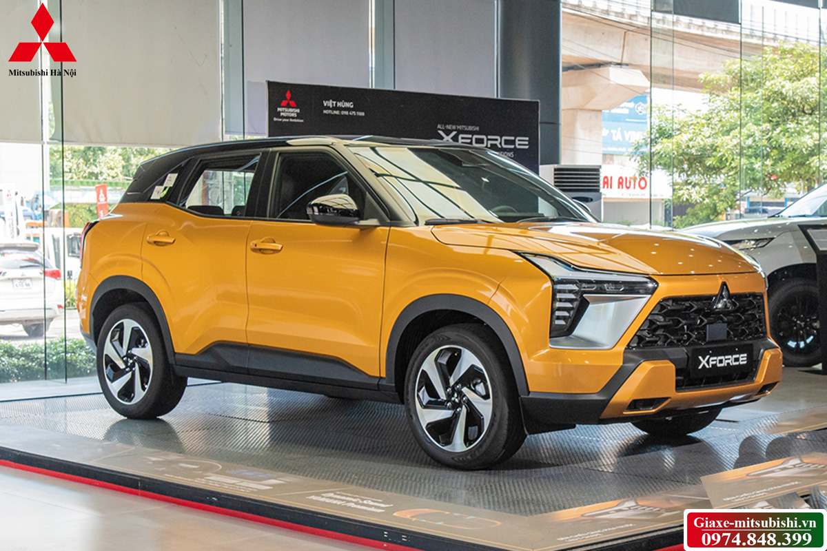 Mitsubishi Xforce Ultimate màu vàng