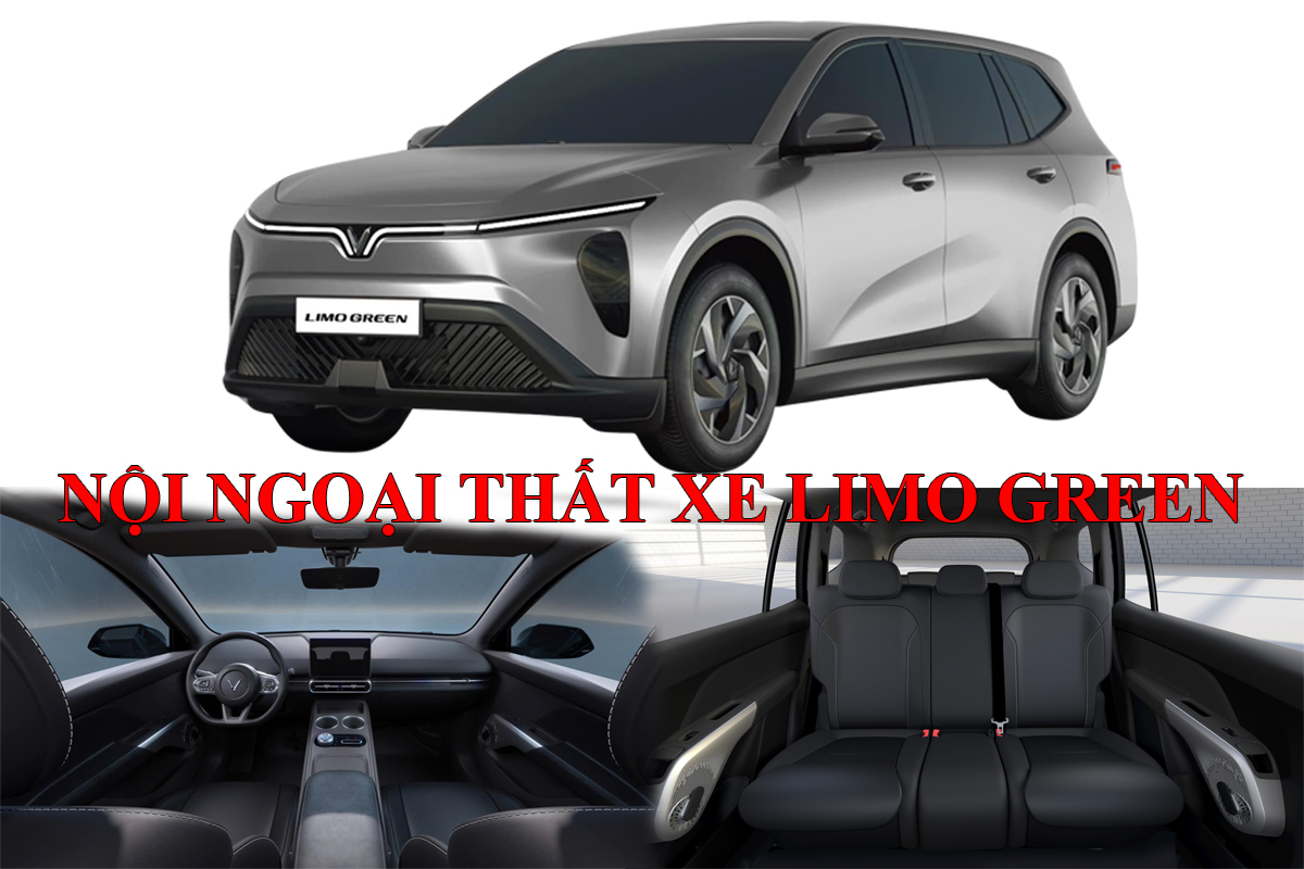 Nội thất xe Vinfast Limo Green